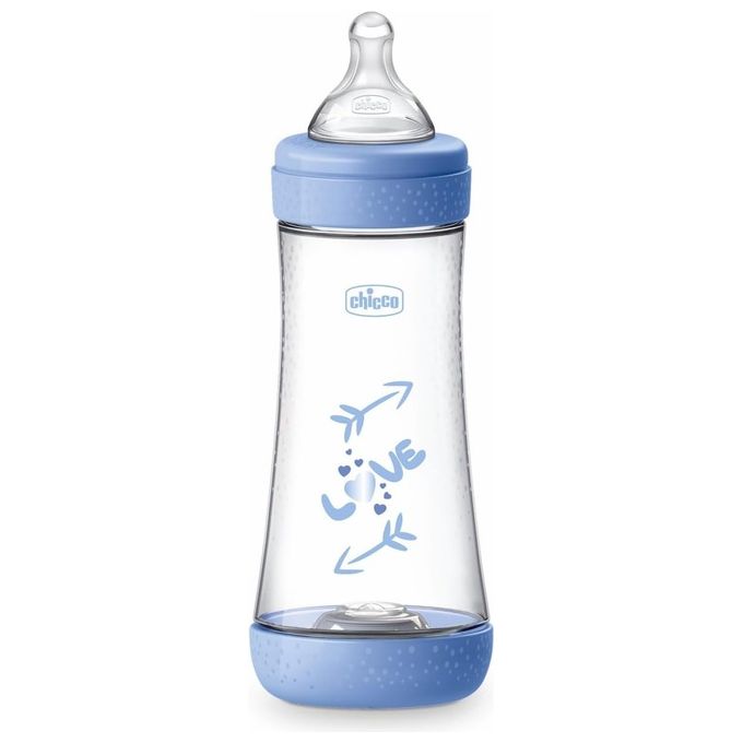 Chicco Biberon Flusso Veloce 4m Perfect 5 Azzurro