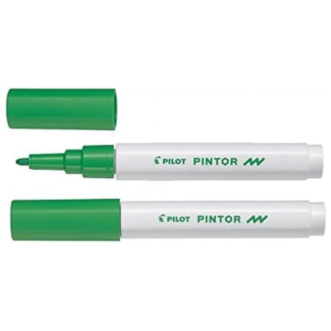 Pilot Confezione 6 Marker Pintor Fine Verde Chiaro