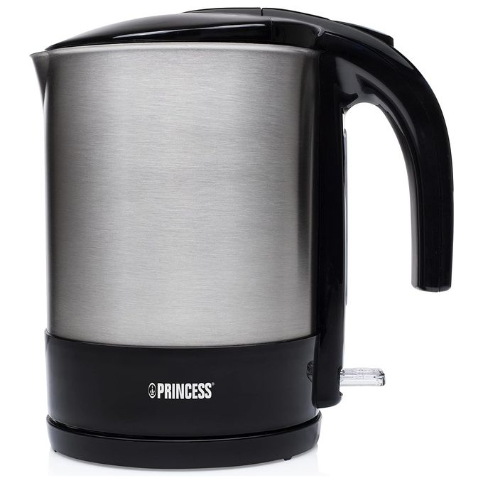 Princess 236039 Bollitore 2200W 2.7 Litri Nero Acciaio Inox Spazzolato