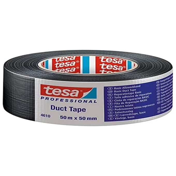Tesa Nastro di Tessuto 50mtx50mm Nero