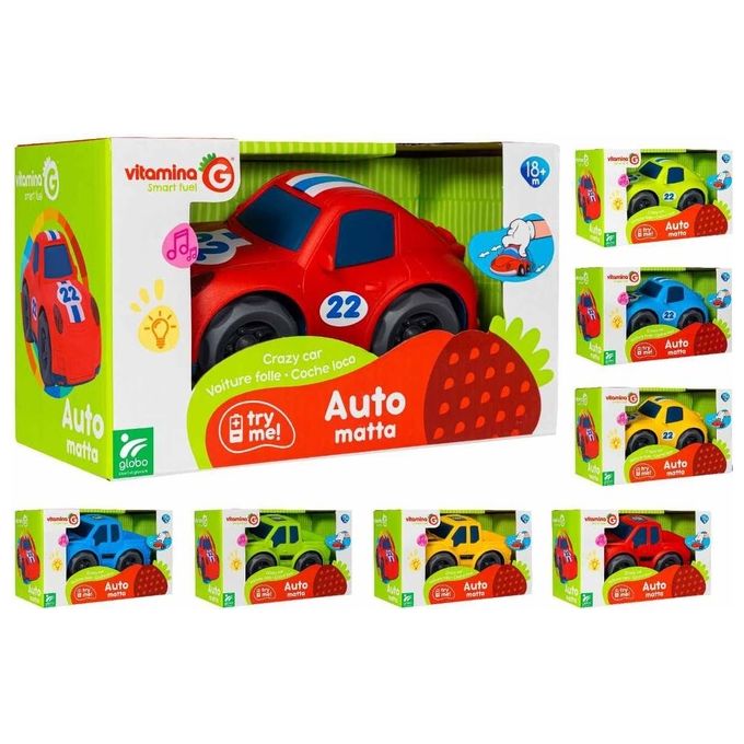 Globo Prime Attivita' Vitamina G Auto Frizione Luci e Suoni