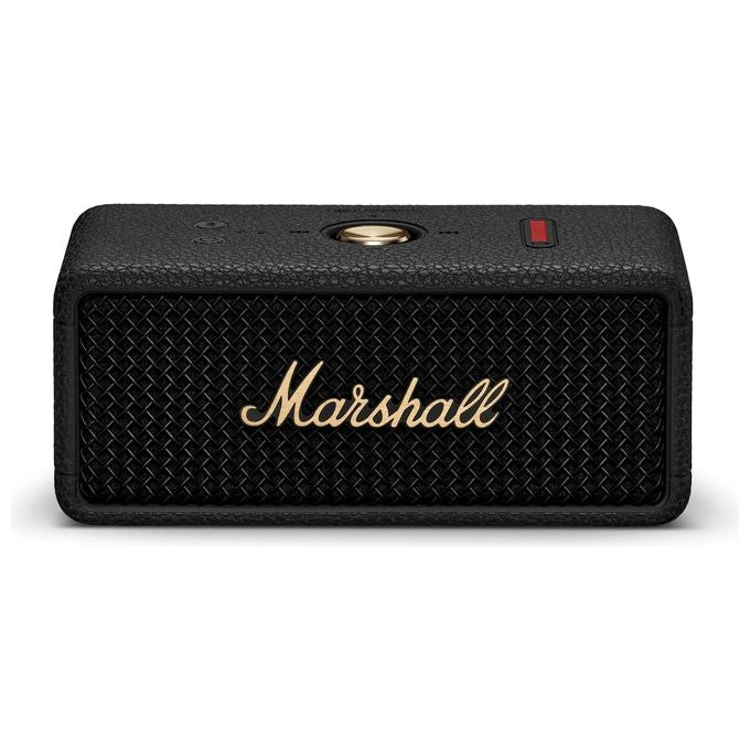 Marshall Cassa wireless EMBERTON III Black e Brass 10W