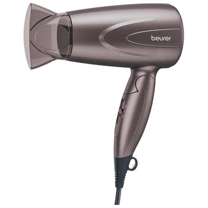 Beurer HC 17 Asciugacapelli Compatto Pieghevole 1300W Nero
