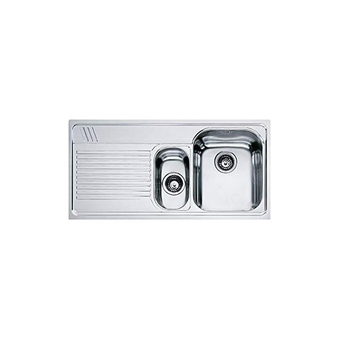 Franke Lavello Inox AML 651 3 1-2 WWK gocciolatoio a sinistra 1 Vasca + vaschetta + scolapiatti 100 cm 101.0022.386