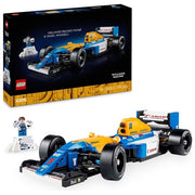 LEGO Icons Williams Racing FW14B e Nigel Mansell - Modellino di Auto F1 da Costruire con Minifigure del Pilota da Collezione, Trofeo e Supporto da Esposizione, Idea Regalo Adulti, Uomo o Donna 10353