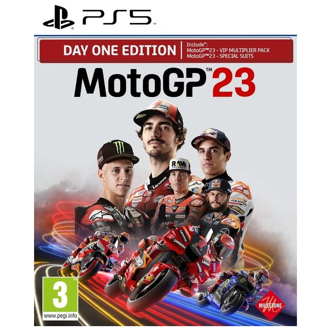 Milestone Videogioco Moto GP 23 Day One Edition per PlayStation 5