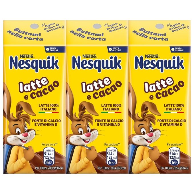 Nestle' Confezione Nesquik Pronto da Bere
