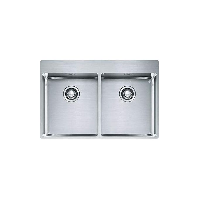 Franke Lavello Inox BXX 220 36-36 3 1-2 WWK TL 2 Vasche 77 cm 127.0369.314