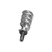 Tre Spade Tritacarne N.32 - Tritacarne elettrico manuale con corpo in ghisa stagnata, capacita' fino a 5 kg-min, adatto per carne, verdura e pesce, lame inox incluse, Bianco