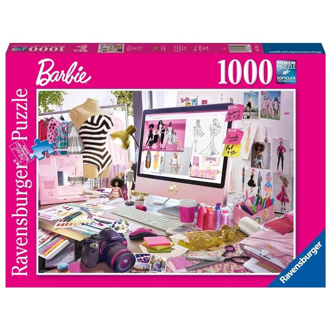 Ravensburger Puzzle Barbie Icona di Stile 1000 Pezzi