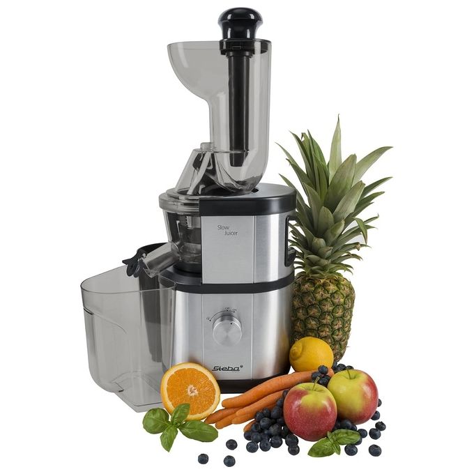 Steba E 400 Estrattore di Succo Nero-Acciaio inossidabile 400W