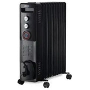 Argo Warm Black Radiatore ad Olio 11 Elementi Turbo