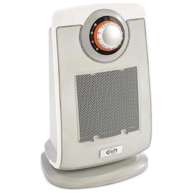 Argo Beat Ice Termoventilatore Ceramico da Bagno Bianco-Grigio