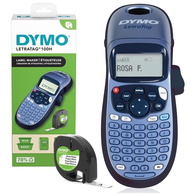 Dymo LetraTag LT-100 H Macchina Etichettatrice Palmare