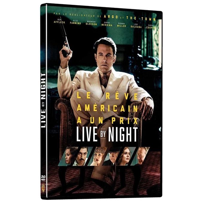 DVD Live by Night Film Drammatico Thrilling con Attori di Sviluppo Coinvolgente per Appassionati di Cinema