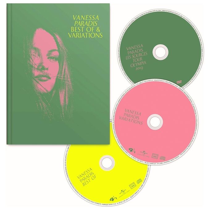 Vanessa Paradis Best of and Variations 3 CD