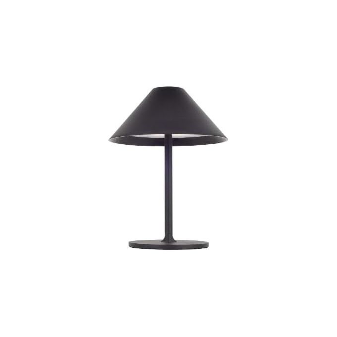 Kelu Mini Liberty Lampada da Tavolo in Alluminio a Batteria 3W Nera