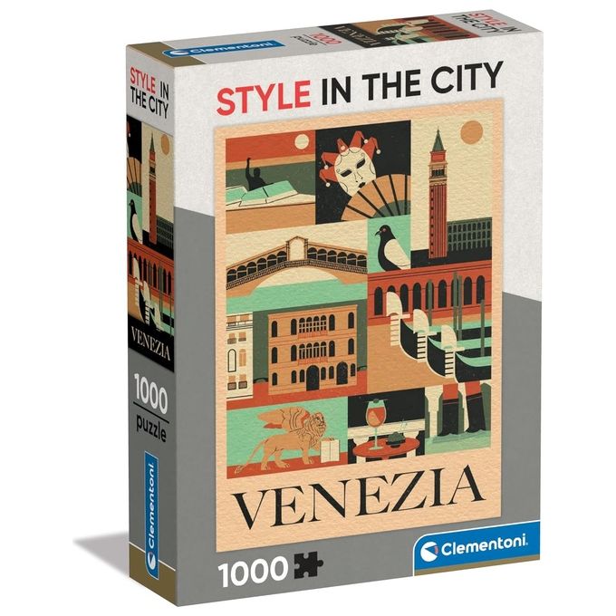 Clementoni Puzzle Style in The City Venezia 1000 Pezzi