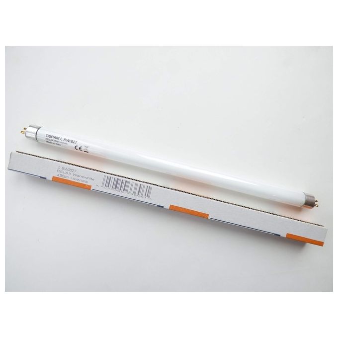 Osram Tubo Fluorescente T5 L8w-827 G5 Lumilux Luce Calda