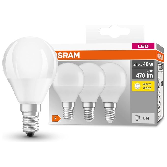 Osram Lampadine Led Classic Smerigliata E14 40W