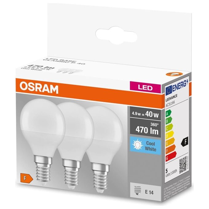 Osram Lampadine Led Classic Smerigliata E14 40W