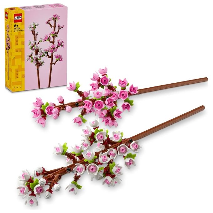 LEGO Creator 40725 Fiori di Ciliegio 40725-LEGO Set per Adulti e Bambini 8+ Anni Regalo per San Valentino per Donna Uomo Lei o Lui