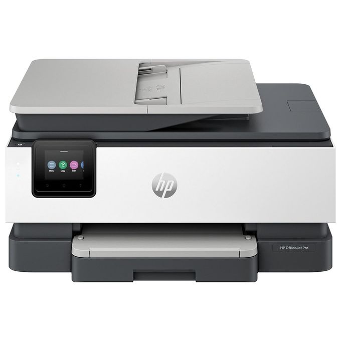 HP OfficeJet Pro 8135e 40Q47B, Stampante Multifunzione a Getto d'Inchiostro A4 a Colori, Fronte e Retro Automatico, 20 ppm, Wi-Fi, HP Smart, 3 Mesi di Inchiostro Instant Ink Inclusi con HP+, Grigia