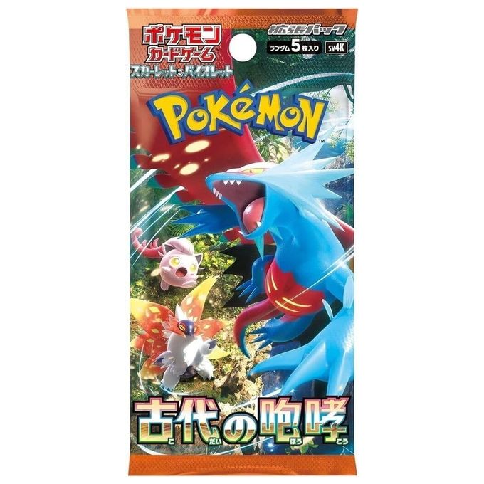 Pokemon Ancient Roar Booster Jap 1 Busta