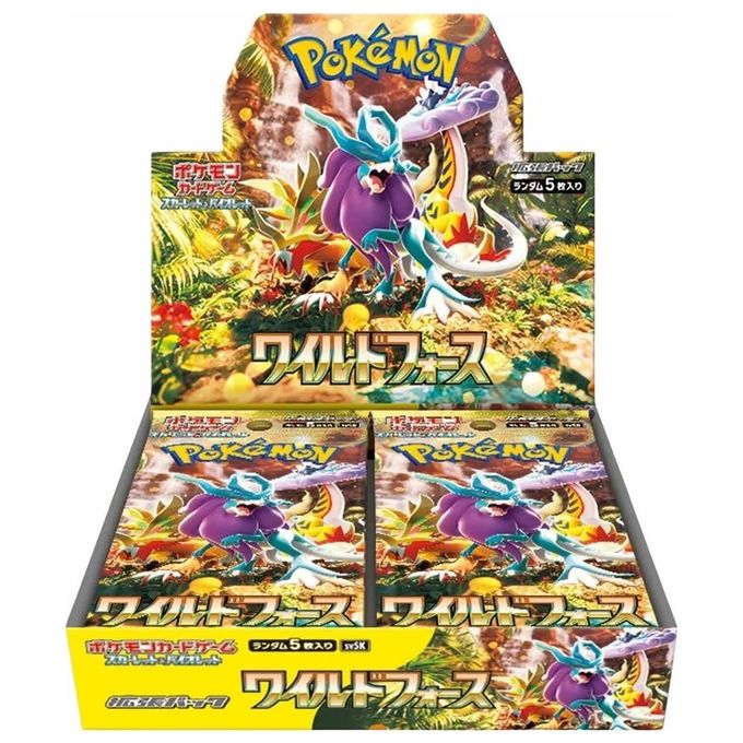 The Pokemon Company Pokemon Wild Force Booster Jap Box 30 Buste