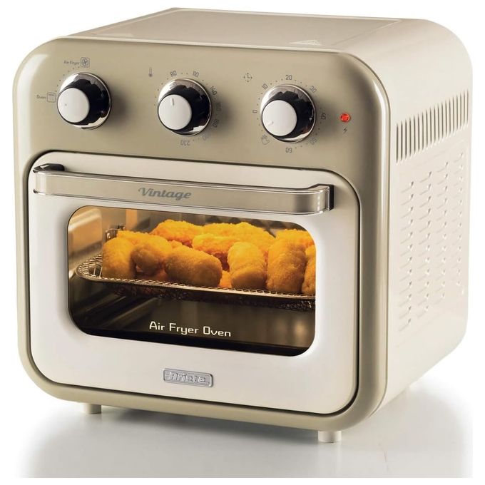 Ariete 4632-03 Friggitrice ad Aria Capacita' 16 Litri Potenza 1400 Watt con Funzione Rotisserie colore Beige