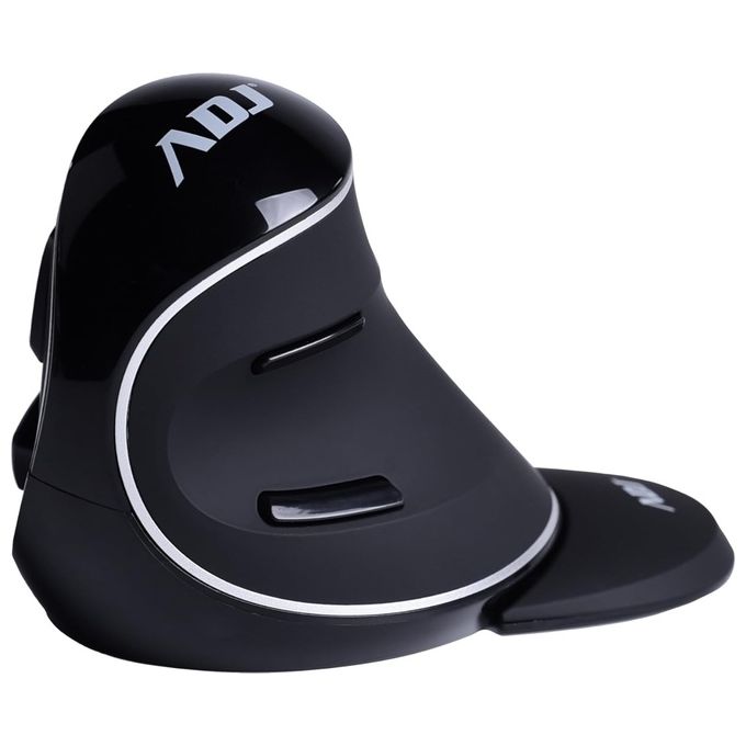 Mouse Wireless Optical Shark New Bk 800 1200 1600 Rubber Silent Click