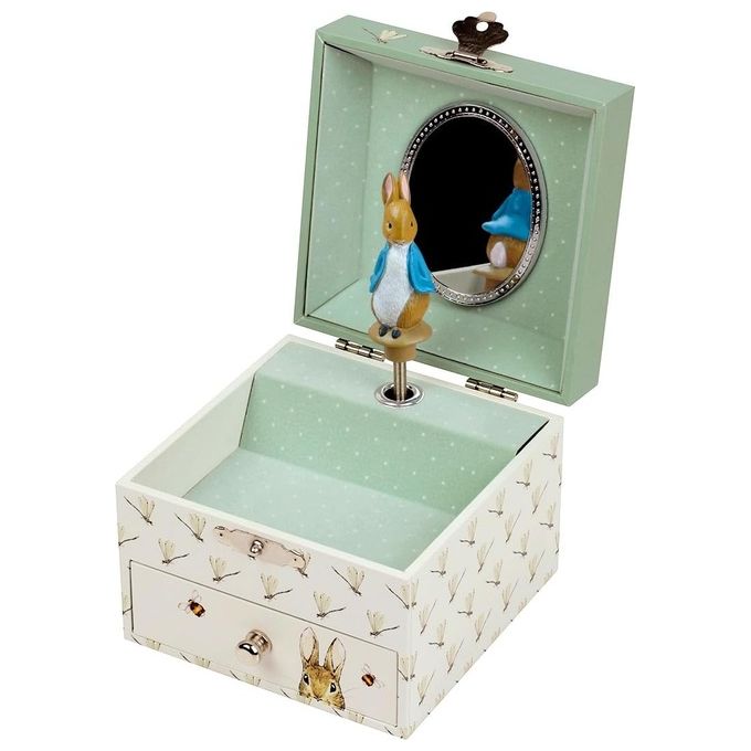 Trousselier Music Box Carillon Cubo Peter Rabbit Dragonfly