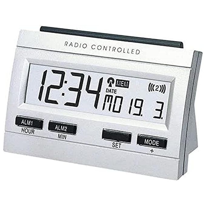 Technoline WT 87 Orologio Radio Nero-Argento 10,2x4,8x6,9cm