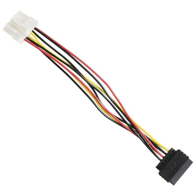 DeLOCK SATA 15pin  2x 4Pin Molex Female 20cm