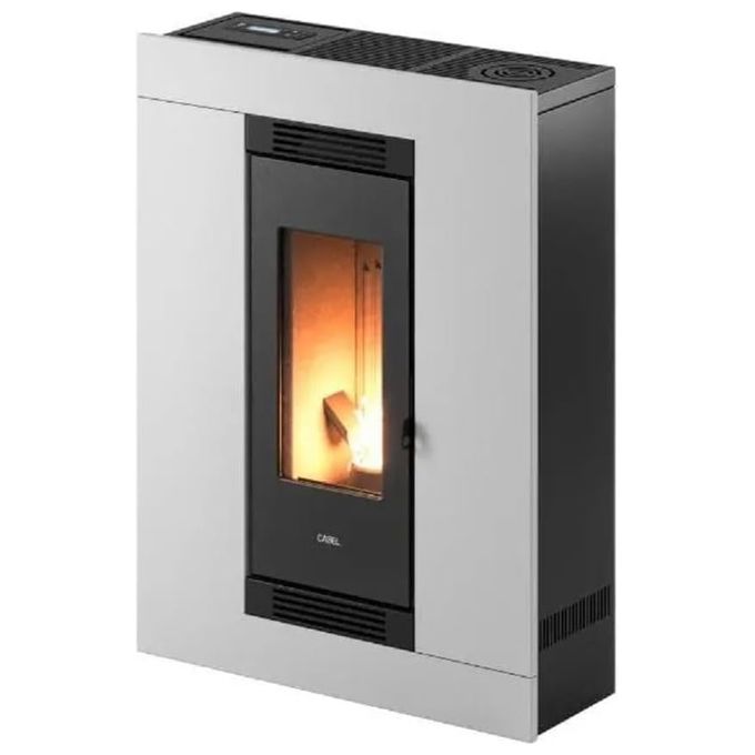 Cadel Luce Plus 9 Stufa a Pellet Bianco