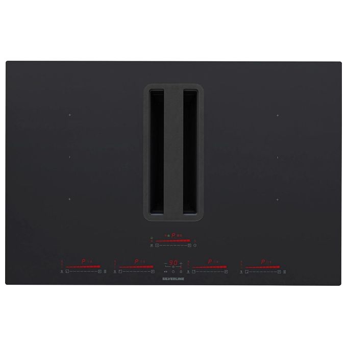 Silverline Cappa da Cucina Capacita' 649 M3 9 Velocita'  B Indicatore Ciclo