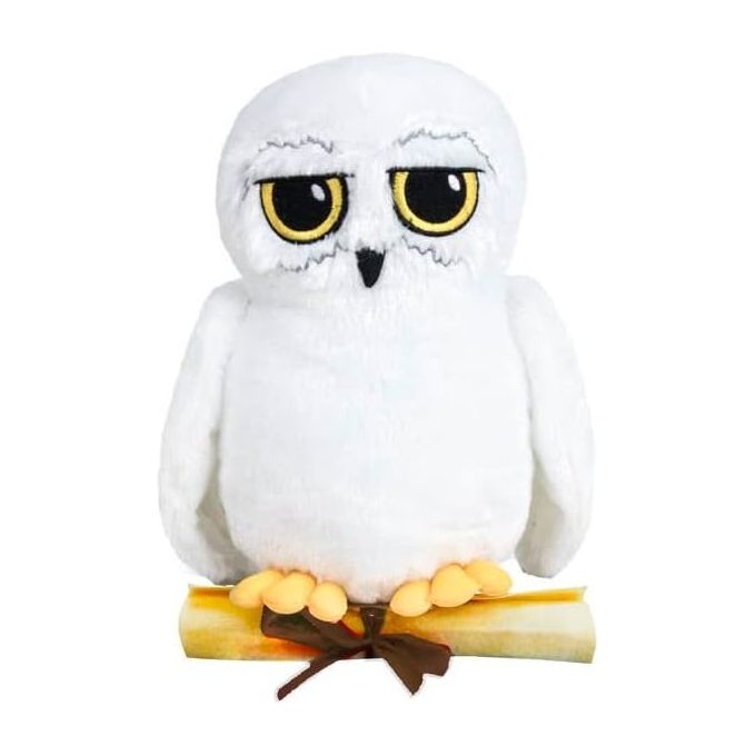 OEM Peluche Harry Potter Edvige con Lettera Hogwarts 25cm