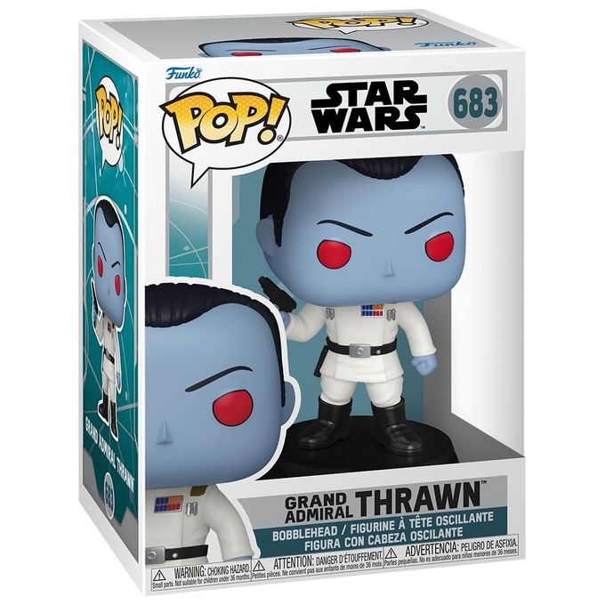 Funko Pop! Star Wars Ahsoka Grand Admiral Thrawn Bobble 683