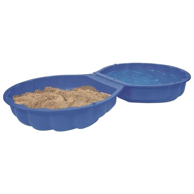 Smoby Sabbiera Conchiglia Blu