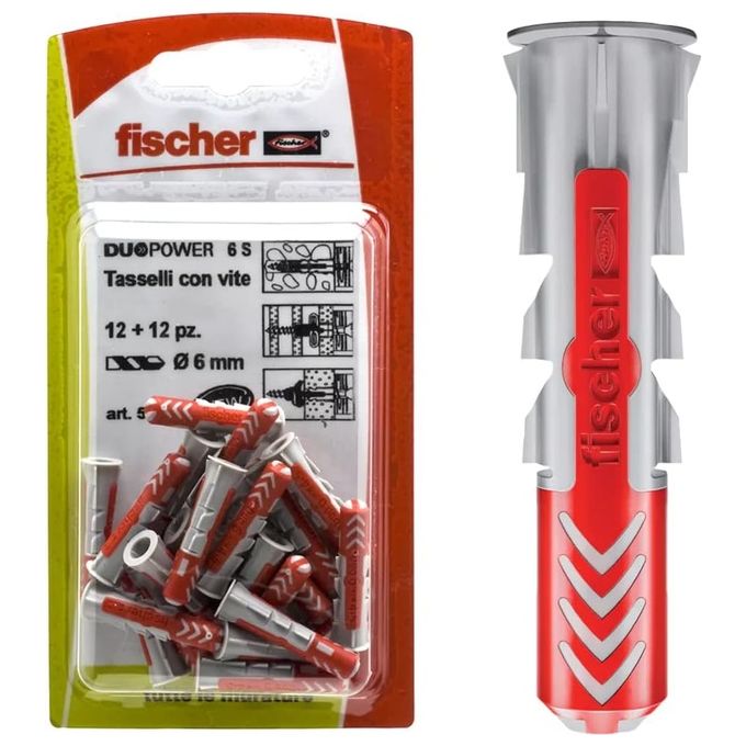 Fischer Tassello Duopower 6x30mm K 25 Pezzi