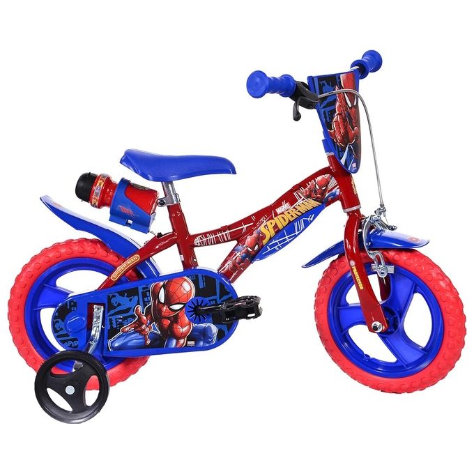 Dino Bikes Bicicletta Bambino Uomo Ragno Spiderman 12  pollici
