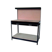 Vigor Banchi Lavoro Acciaio Con Cassetto 120X60X150