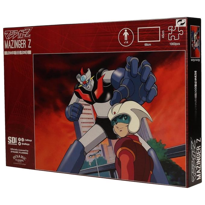 SD Toys Puzzle 1000 Pezzi Mazinga Z Koji