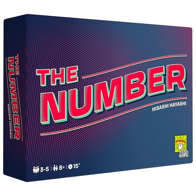 Asmodee The Number Gioco da Tavolo