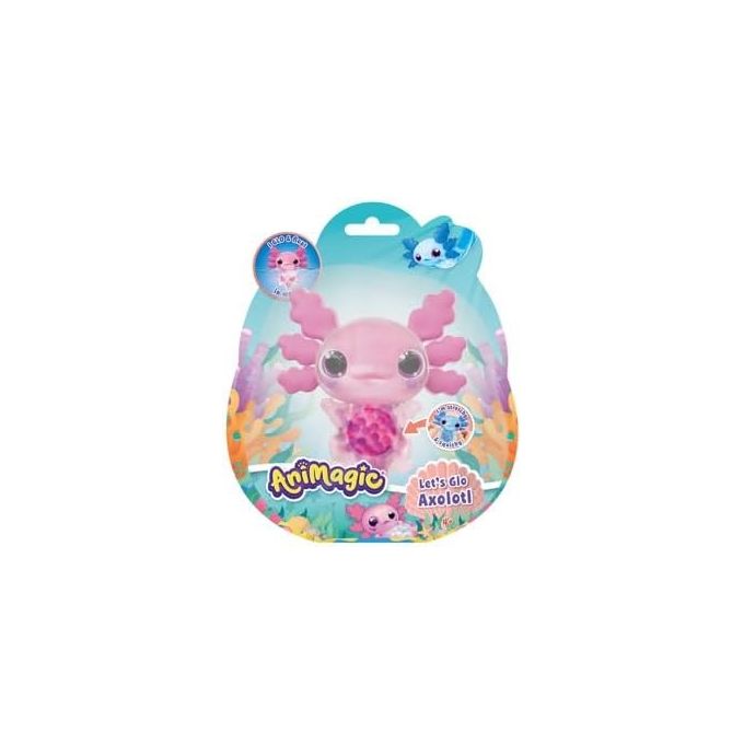 Goliath Personaggio Animagic Lets Glo Axolotl