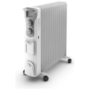 Olimpia Splendid 99298 Caldorad Humi 13 Radiatore ad Olio 2500W con Umidificatore e Timer Bianco
