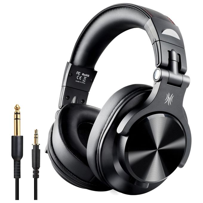 OneOdio Fusion A70 Cuffie a Padiglione Wireless Nero