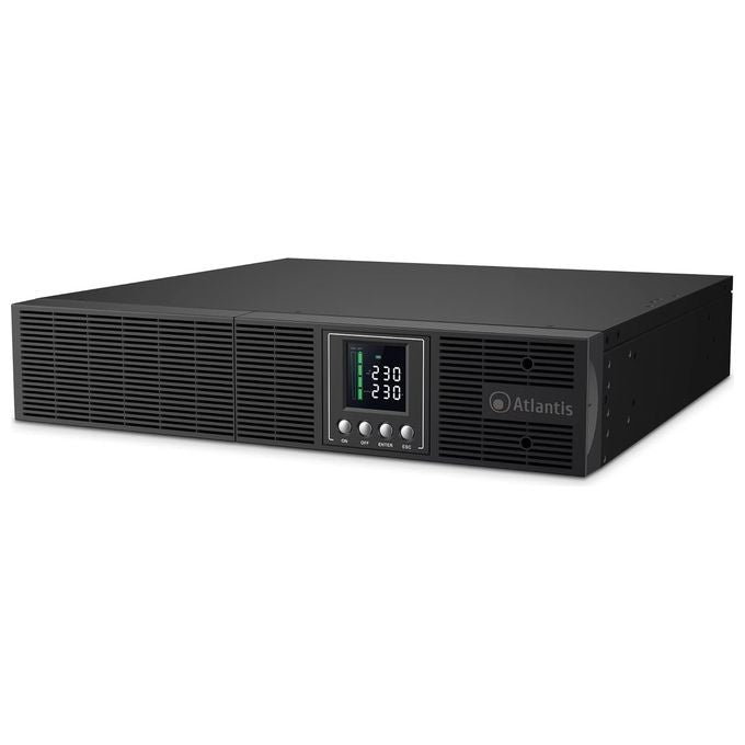 Atlantis A03-OP1502P-RC Ups Server Online Pro 1500va 1350W Tower-Rack 2U 3 Batterie
