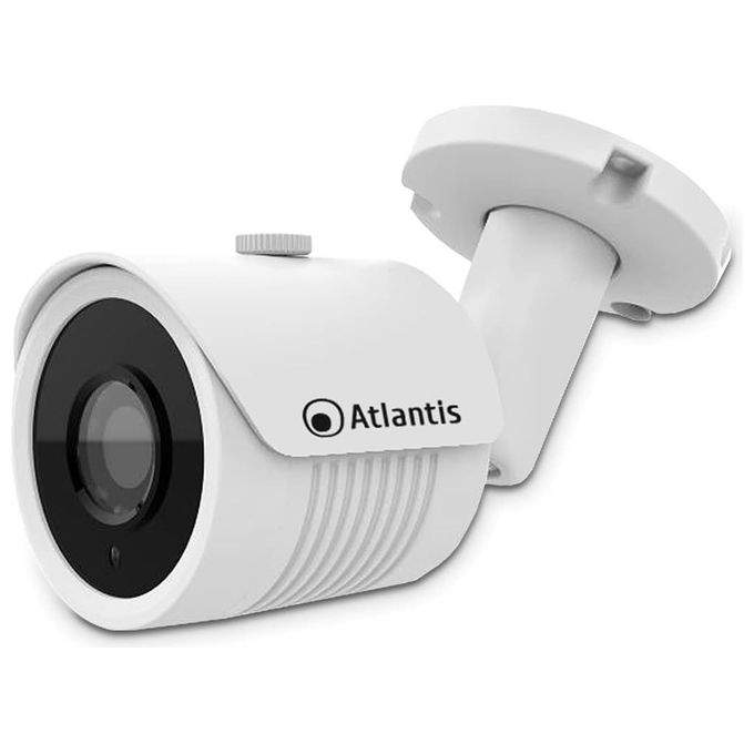 Atlantis Videocamera IP Poe Bullet Bianca 5mp Sensore Ottico k05+fh8856 1-2.8' Cmos Ottica Fissa 36mm