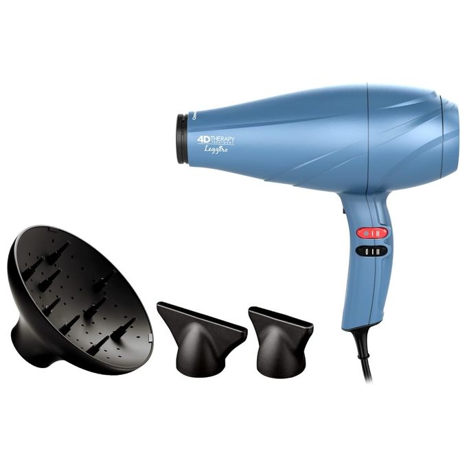 Ga.ma GH2003 Asciugacapelli 2400W Motore AC Ozone 3 Ion Attivo
